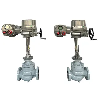Two-way Control Valve, Cast Steel, 3/4 - 14 Inch, Motorized