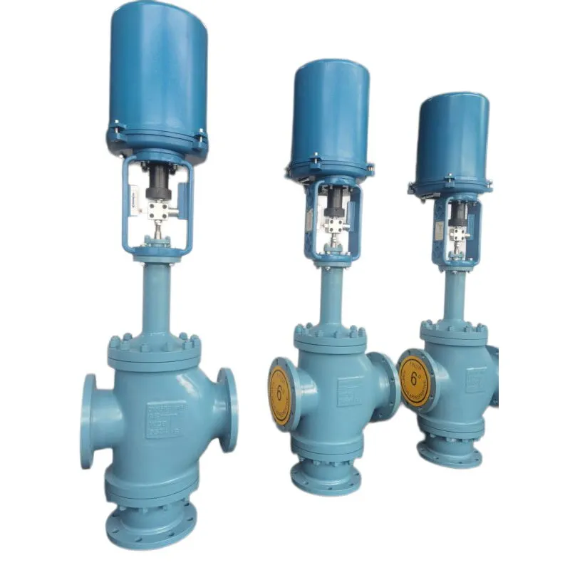 3-Way Mixing Type Control Valve, ASTM A217 WC6, 3/4-14 Inch