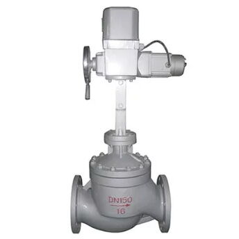 Single Seat Electric Control Valves, ASTM A216 WCC, 6 Inch