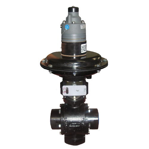 Three-Way Mixing Control Valves, Pneumatic, 2 Inch, 1000 PSI