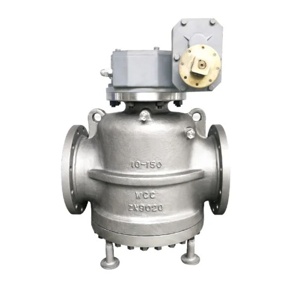 Eccentric Plug Control Valve, ASTM A216 WCC, 10 Inch, 150 LB