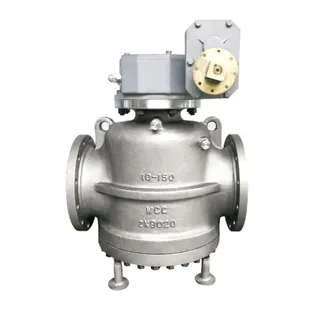 Eccentric Plug Control Valve, ASTM A216 WCC, 10 Inch, 150 LB