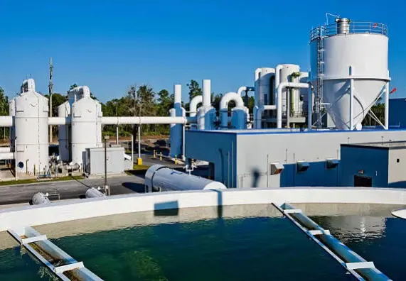 Water Treatment Facility In Plant