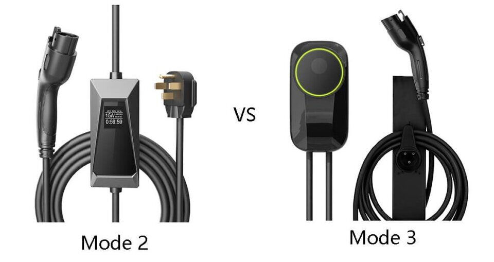 Mode 2 vs. Mode 3 EV Charging Cables