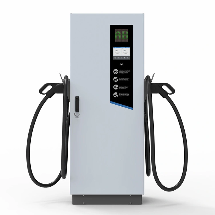 floor-mounted DC EV charger