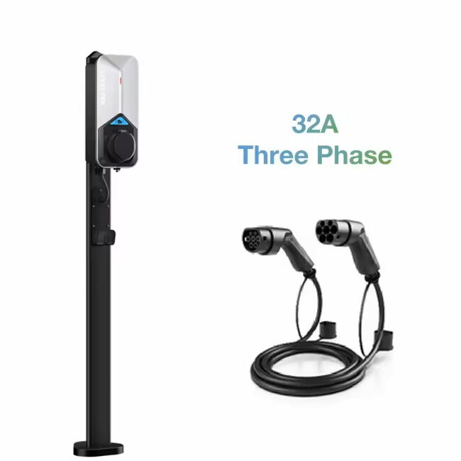 3 Phase Portable EV Charging Cable, IEC 62196 Plugs, Type 2