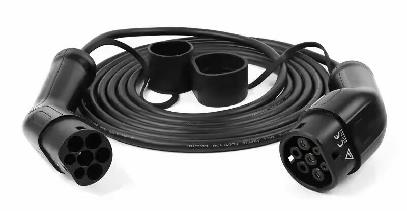 Portable EV Charging Cable Drawing