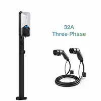 3 Phase Portable EV Charging Cable, IEC 62196 Plugs, Type 2