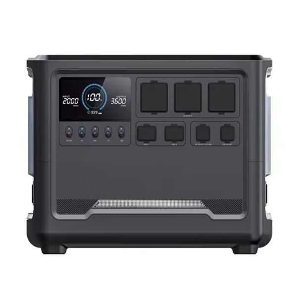 3600W Portable Power Station, 3072Wh, Multiple Output Ports