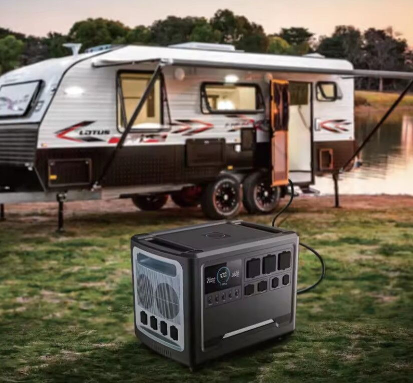 Portable Power Station Used for Outdoor Activities