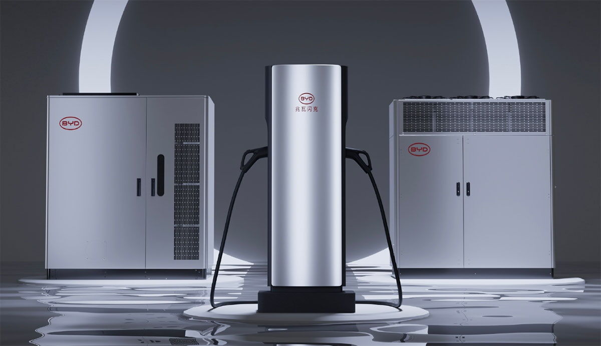BYD's 1,000-kW Ultrafast Charger