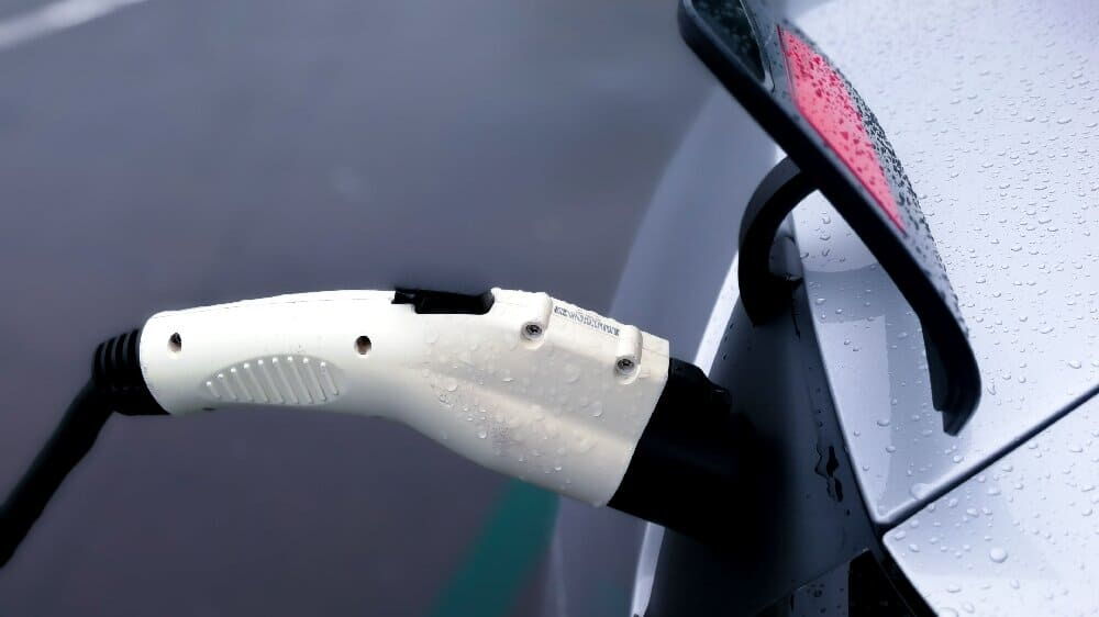 EV Charger in the Rain