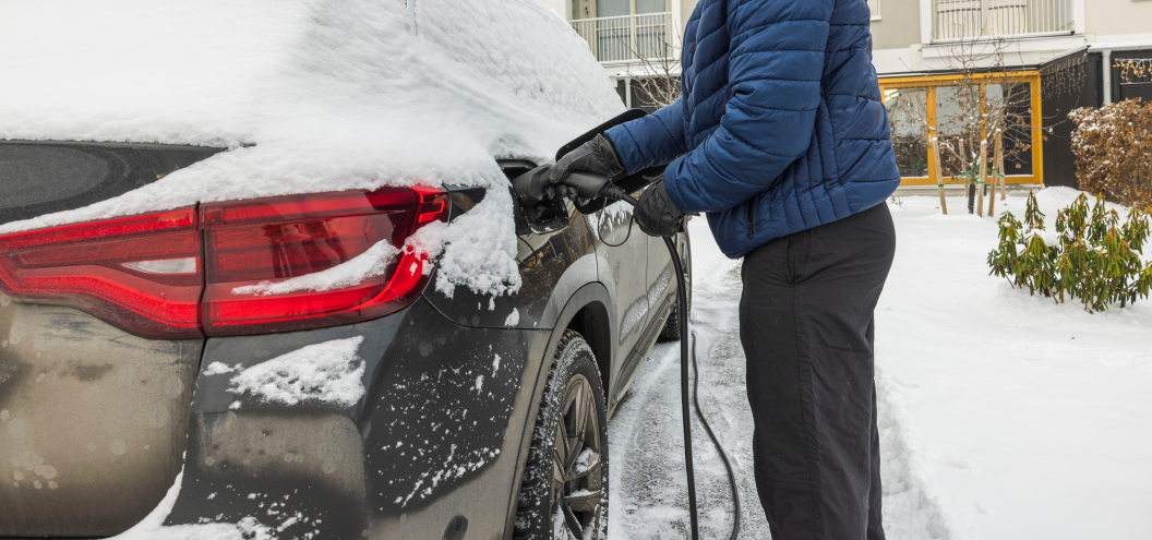 EV Charger in Cold Weather