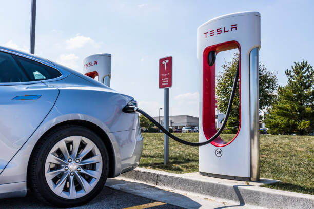 Tesla Supercharger Station