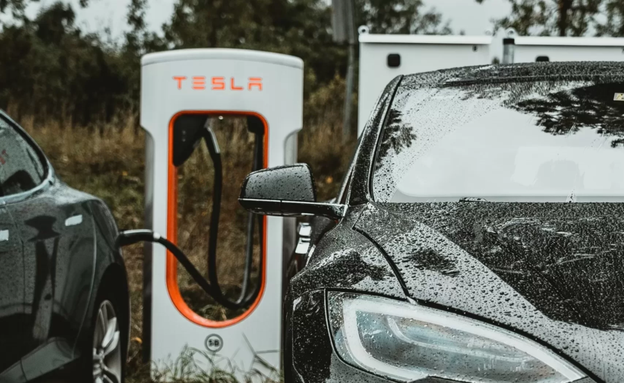 Tesla Model 3 Charging Station