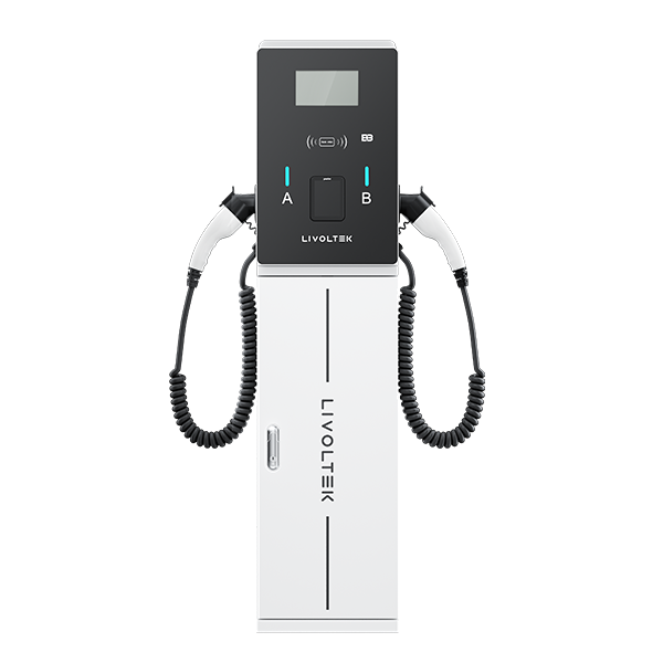 Commercial AC EV Charger, 2*22kW, Three-phase, 400V AC