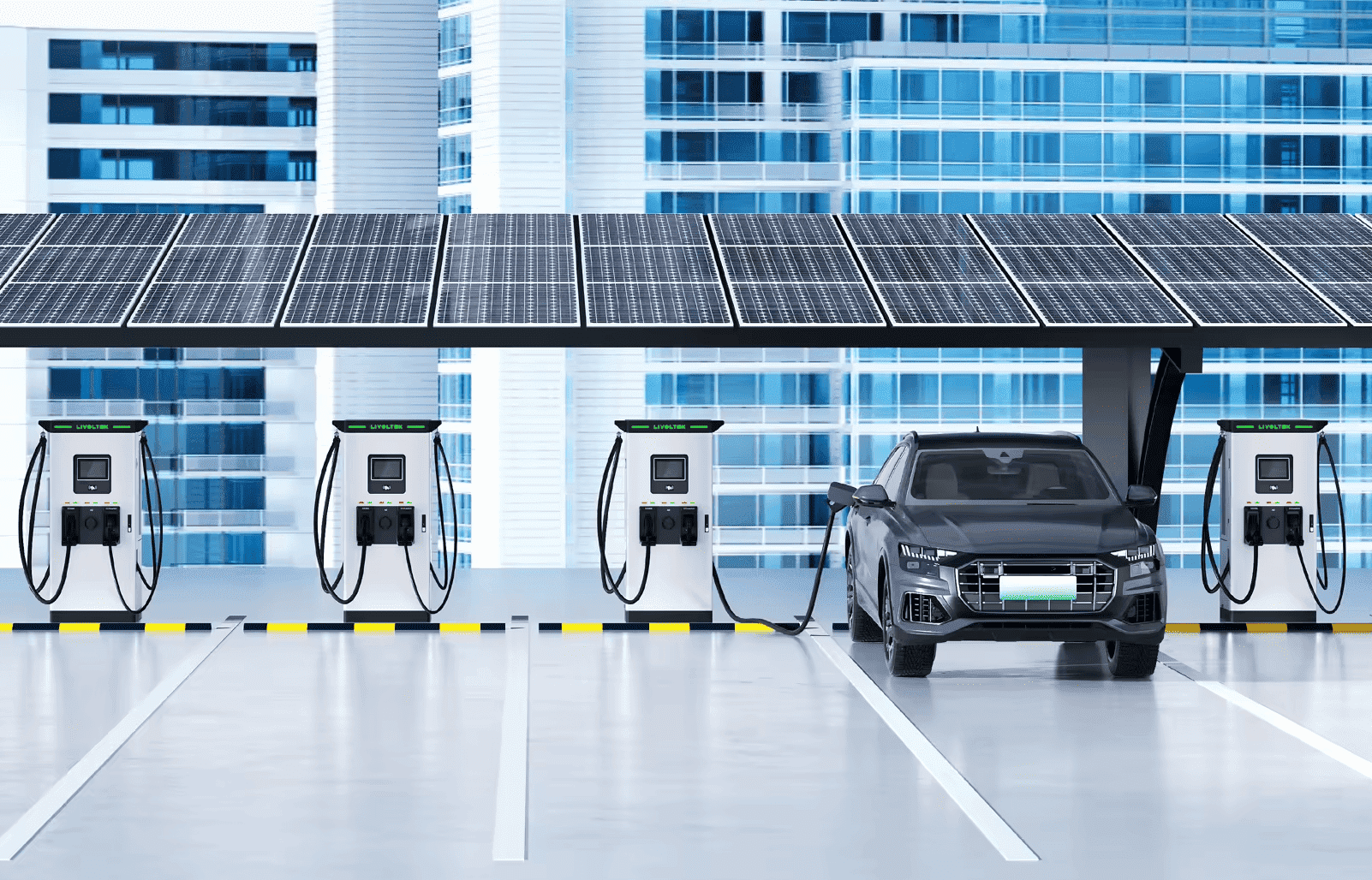 Floor-Mounted EV Charger Floor-Mounted EV Charger