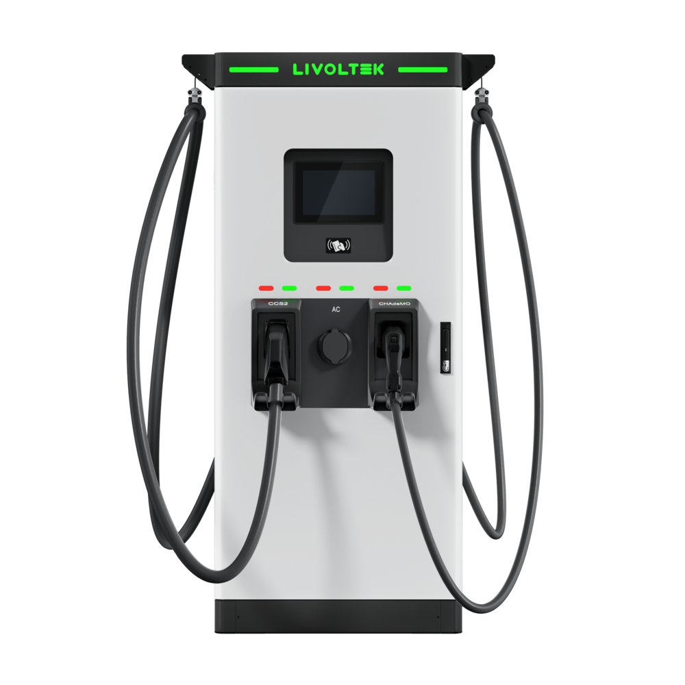 120kW DC EV Fast Charging Station, OCPP1.6, 200A, Two Plugs 120kW DC EV Fast Charging Station, OCPP1.6, 200A, Two Plugs