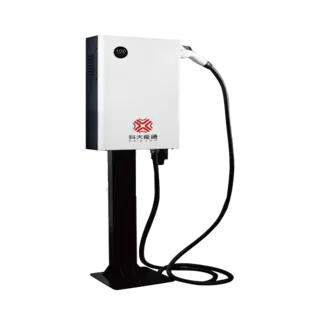 Dual DC EV Charger, 21kW, 380V AC, IP55, Wall Mount, Pole