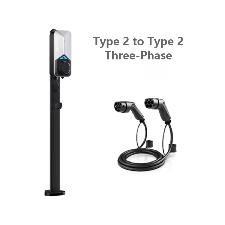32A EV Charger Cable, Three-Phase, Type 2, 400V, IP55