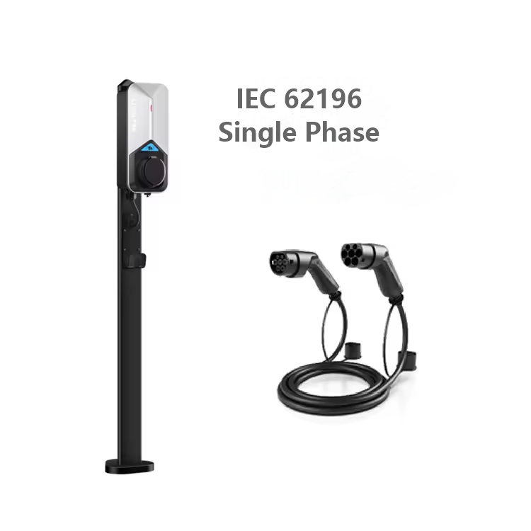 IEC 62196 EV Charging Cable, 32A, 250V, Single-Phase, Type 2
