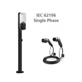 IEC 62196 EV Charging Cable, 32A, 250V, Single-Phase, Type 2