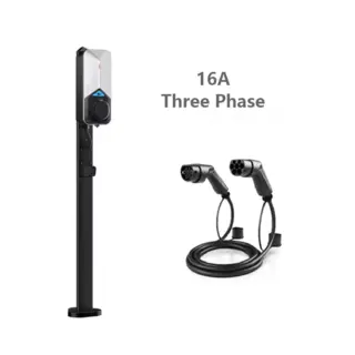 Portable EV Charger Cable, Three Phase, 16A, 400V, IP55