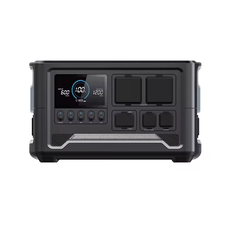 1200W Portable Power Station, LiFePO4 Battery, 512Wh