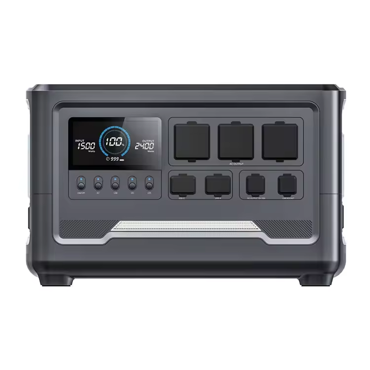 2400W Portable Power Station, 2048Wh, App Remote Control