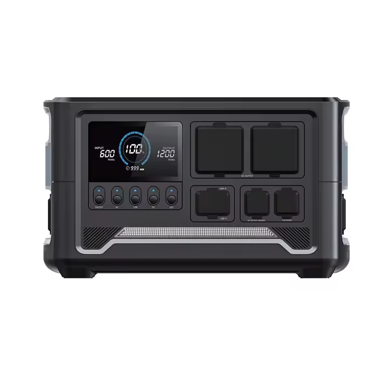512Wh Portable Power Station, LiFePO4 Battery, 1200W