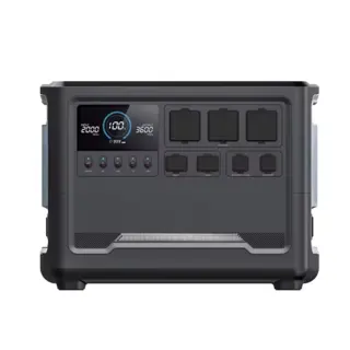 3600W Portable Power Station, 3072Wh, WiFi or Bluetooth APP