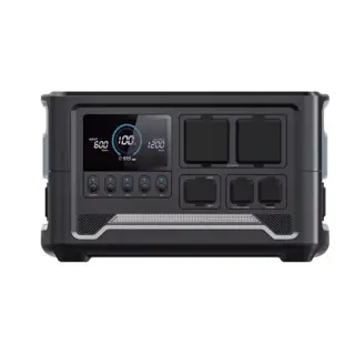 512Wh Portable Power Station, LiFePO4 Battery, 1200W