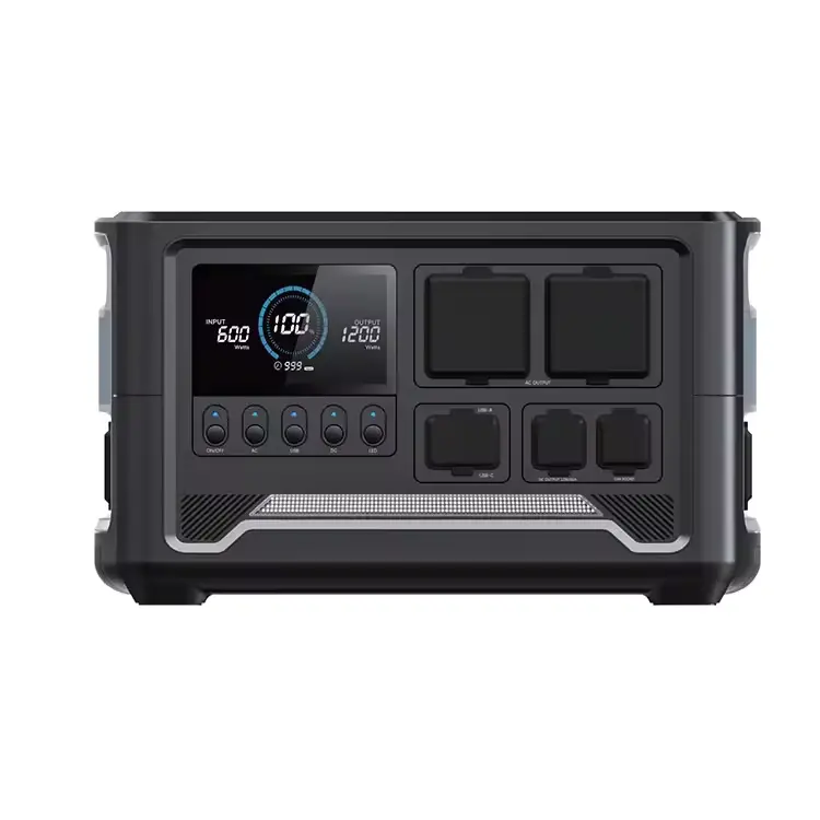 512Wh Portable Power Station, LiFePO4 Battery, 1200W