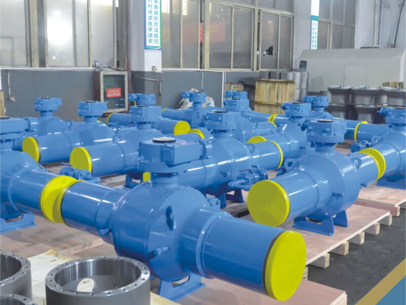 Fully Welded Ball Valves in Package