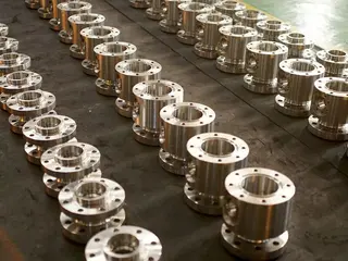 Array of Ball Valve Parts