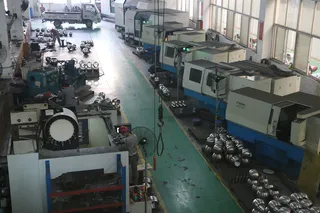 Busy Workshop-Worker & Machinary