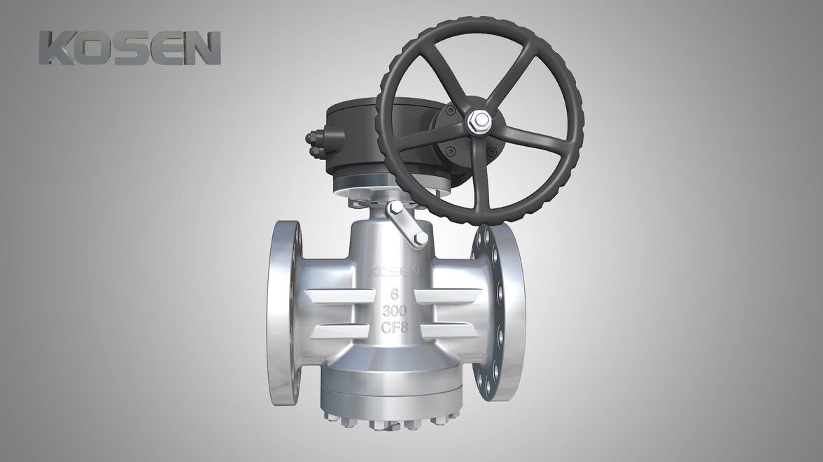 INVERTED LUBRICATED PLUG VALVE