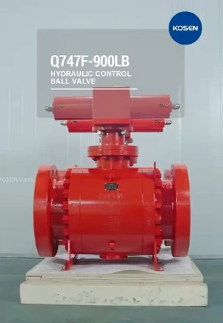 High-Performance Hydraulic Ball Valve
