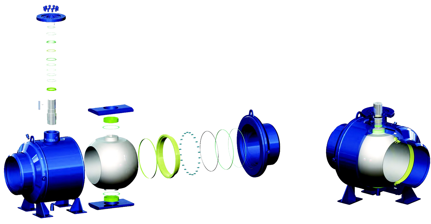 Main Configurations of Fully Welded Ball Valve Main Configurations of Fully Welded Ball Valve