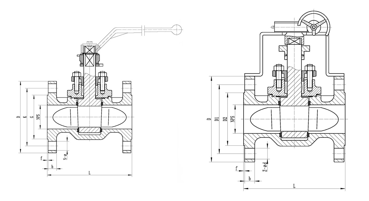Sleeved Plug Valve Design Drawing Sleeved Plug Valve Design Drawing