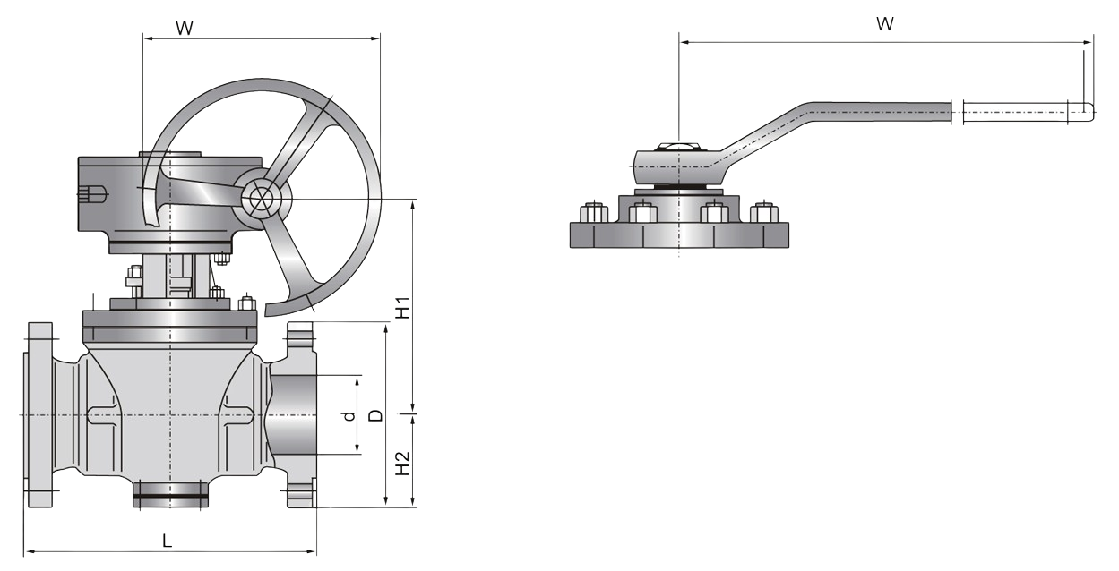 Top Entry Ball Valve Structural Diagram