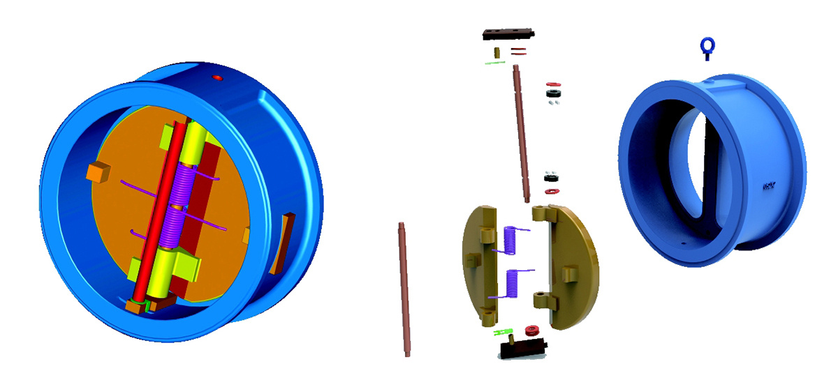 Wafer Check Valve Components Wafer Check Valve Components