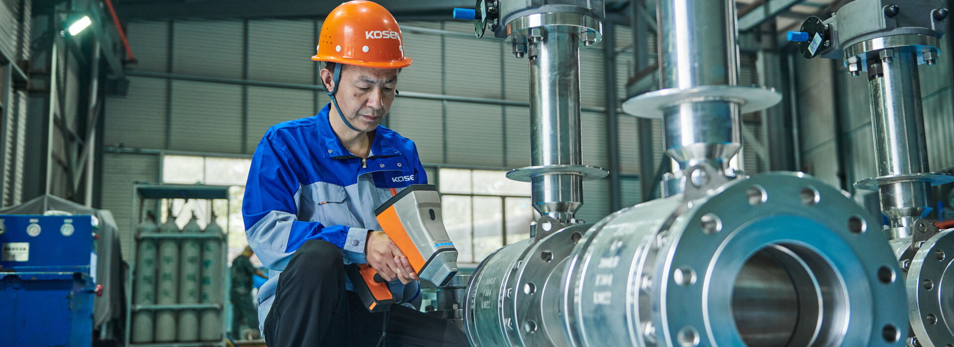 RIGOROUS VALVE QUALITY CONTROL PROCESS