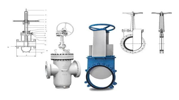Gate Slab Rp Comparison Between Slab Gate Valves and Knife Gate Valves | Kosen
