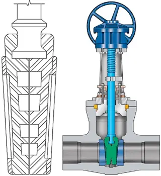 Flexible Wedge Gate Valve Design