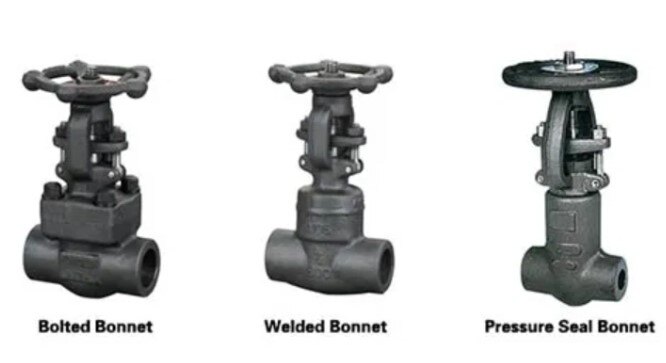 DIN Globe Valve Bonnet Types
