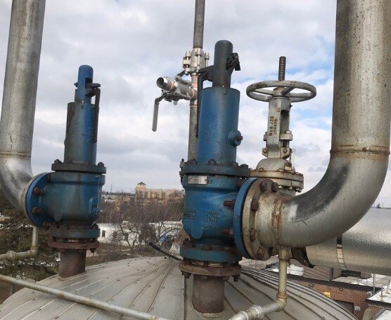 Industrial Safety Valve Blowdown Control Guide