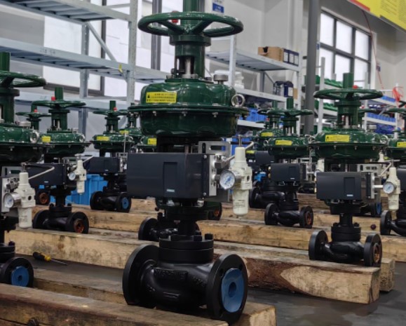 Pneumatic Globe Control Valves