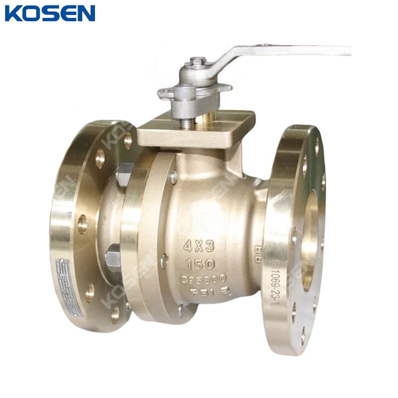Al-Bronze Floating Ball Valve, API 6D, C95800, 4*3 IN, CL150