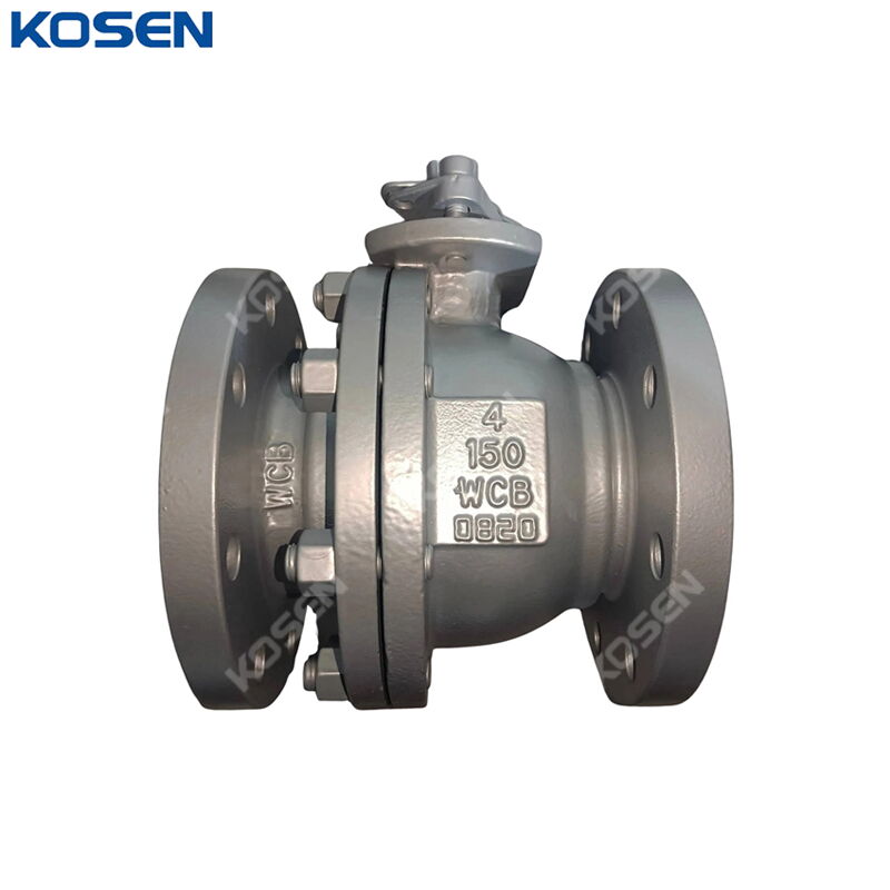 API 6D Floating Ball Valve, A216 WCB, 4 IN, CL150, RF, Lever